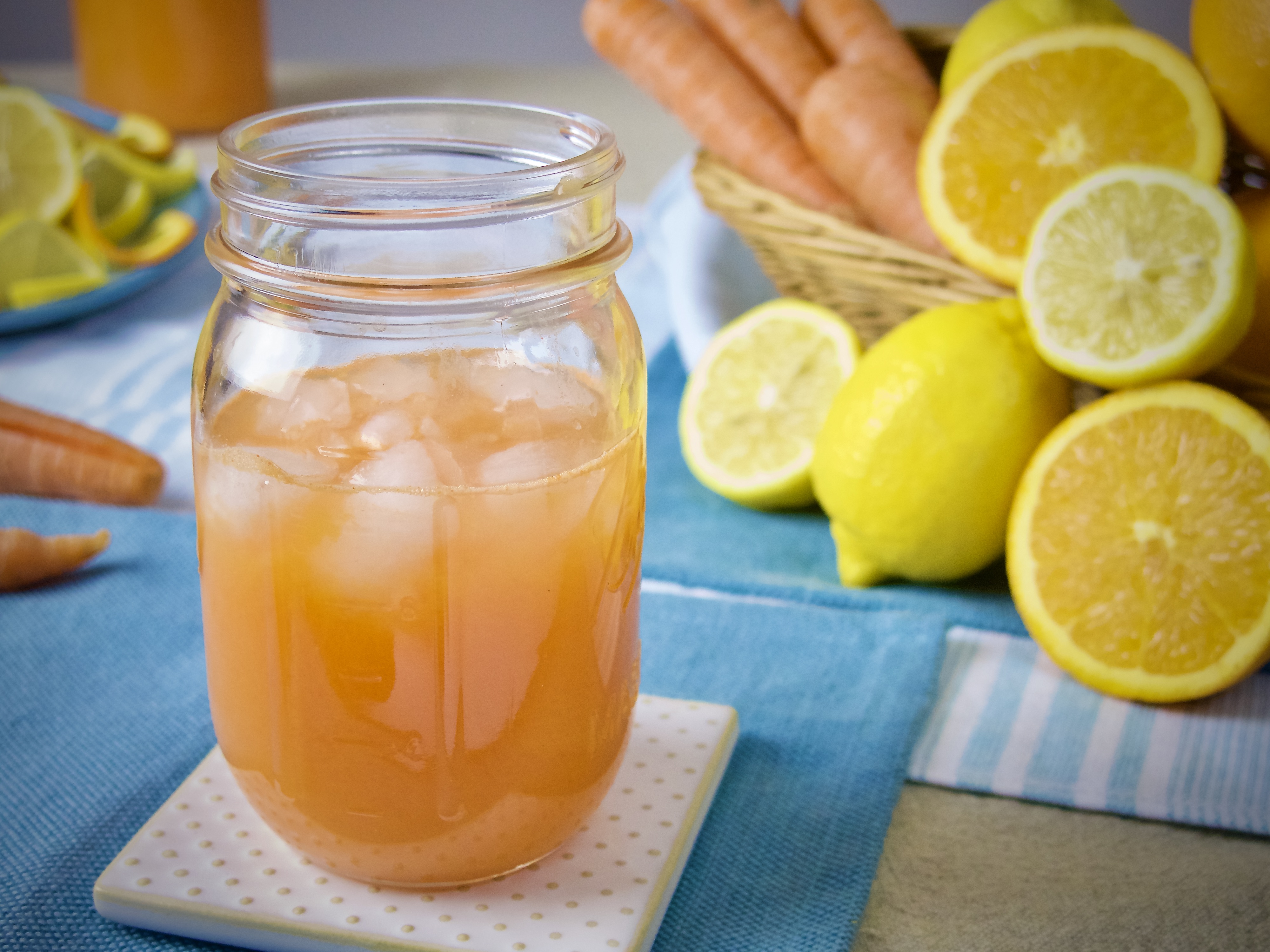 Arranged Food and Objects
