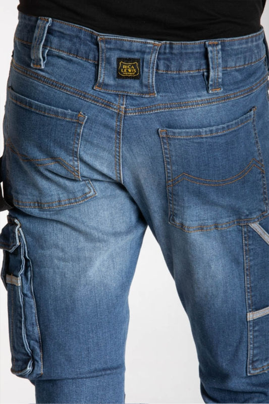 Miniatura: Jeans multitasche eJeans pantaloni multitasche elasticizzato Denim Rica Lewislasticizzato Denim Rica Lewis