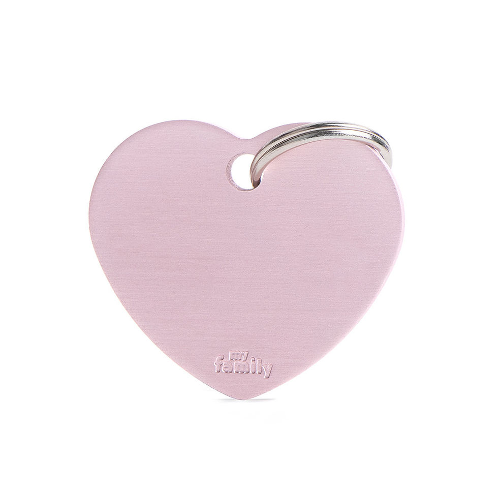 Miniatura: Medaglietta cuore grande Basic