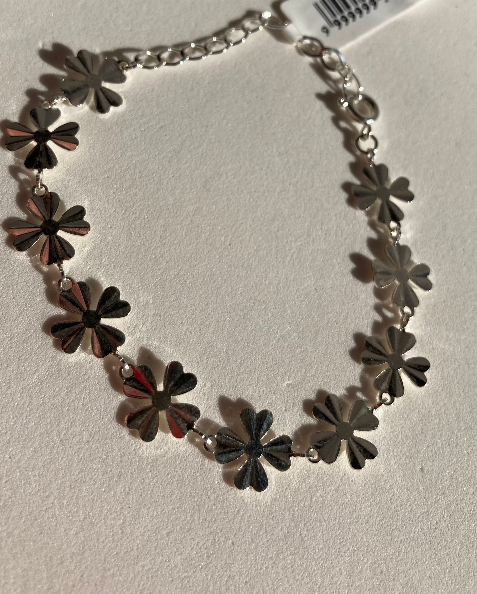 Pulseira Trevo Prata 925
