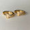 Miniatura: Brinco Argola Martelo Banhado no Ouro 18k
