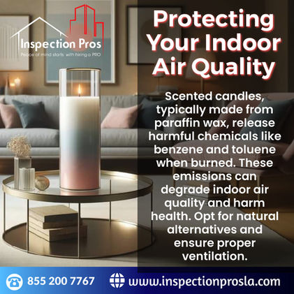 Scented Candles: A Hidden Hazard to Indoor Air Quality
