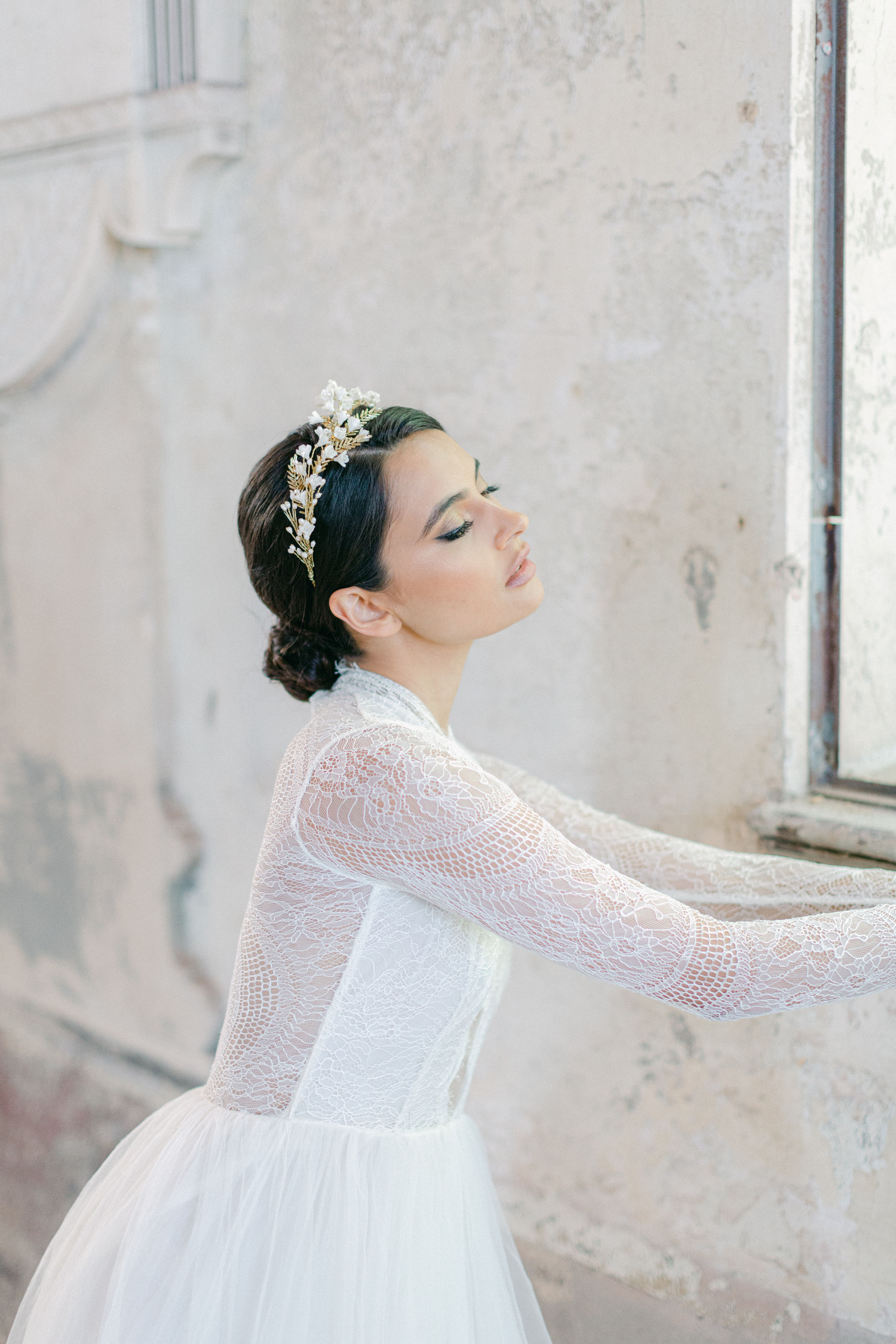 BRIAR | Floral Bridal Headband