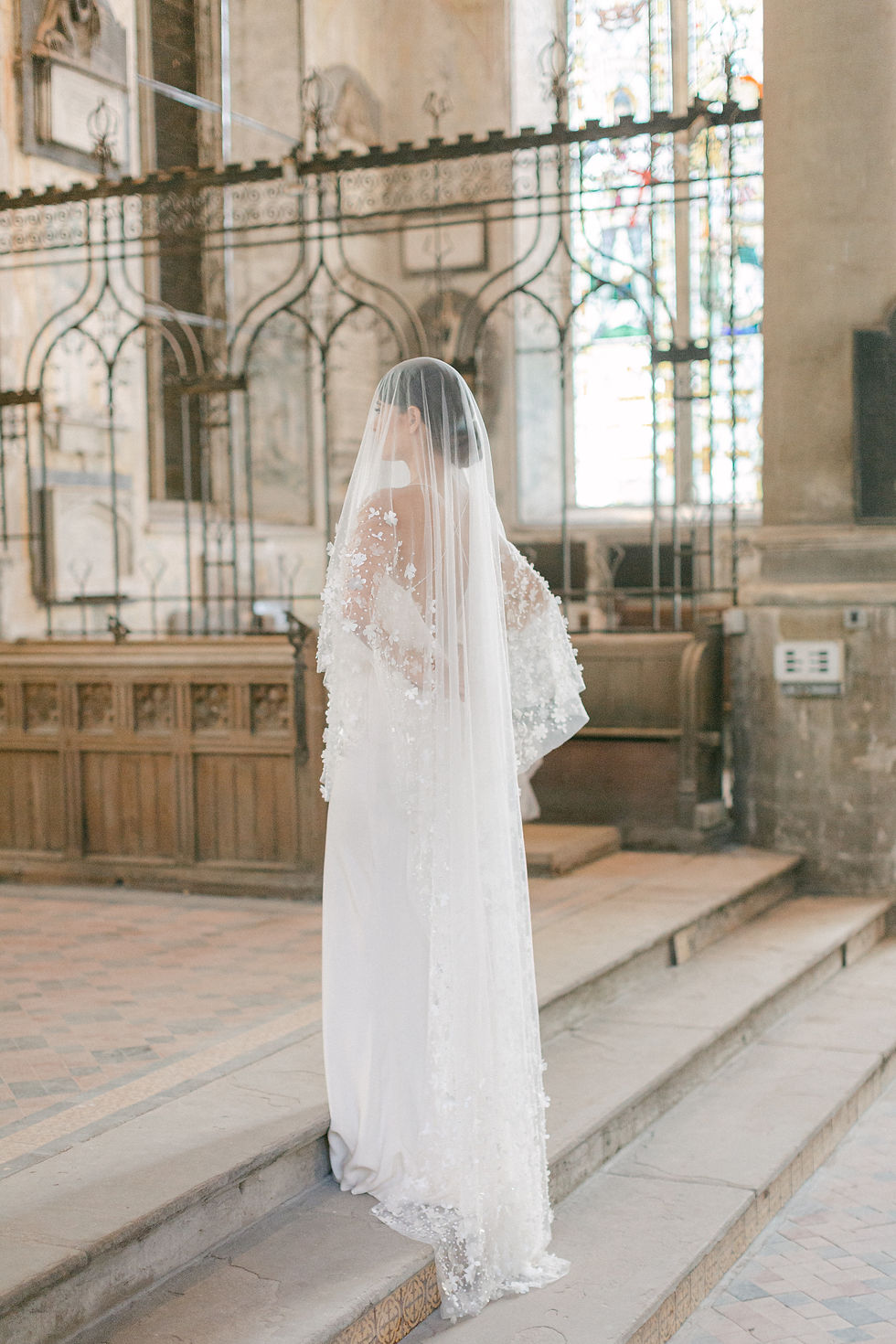 Thumbnail: SERAPHINE | Silk Flower Wedding Veil
