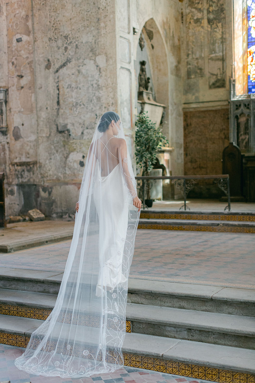 Thumbnail: NOCTURNE | Dandelion Wedding Veil