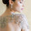 Thumbnail: RENOIR | Crystal Rose Bridal Cape