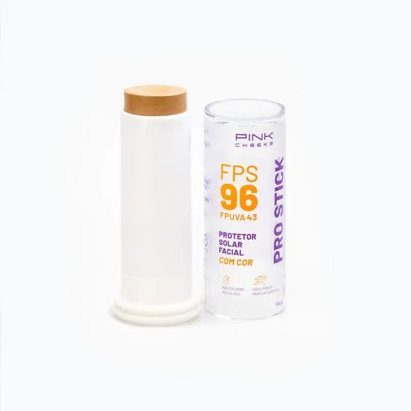 Miniatura: Protetor Solar Stick Multifuncional com Cor Pink Cheeks Pro Stick