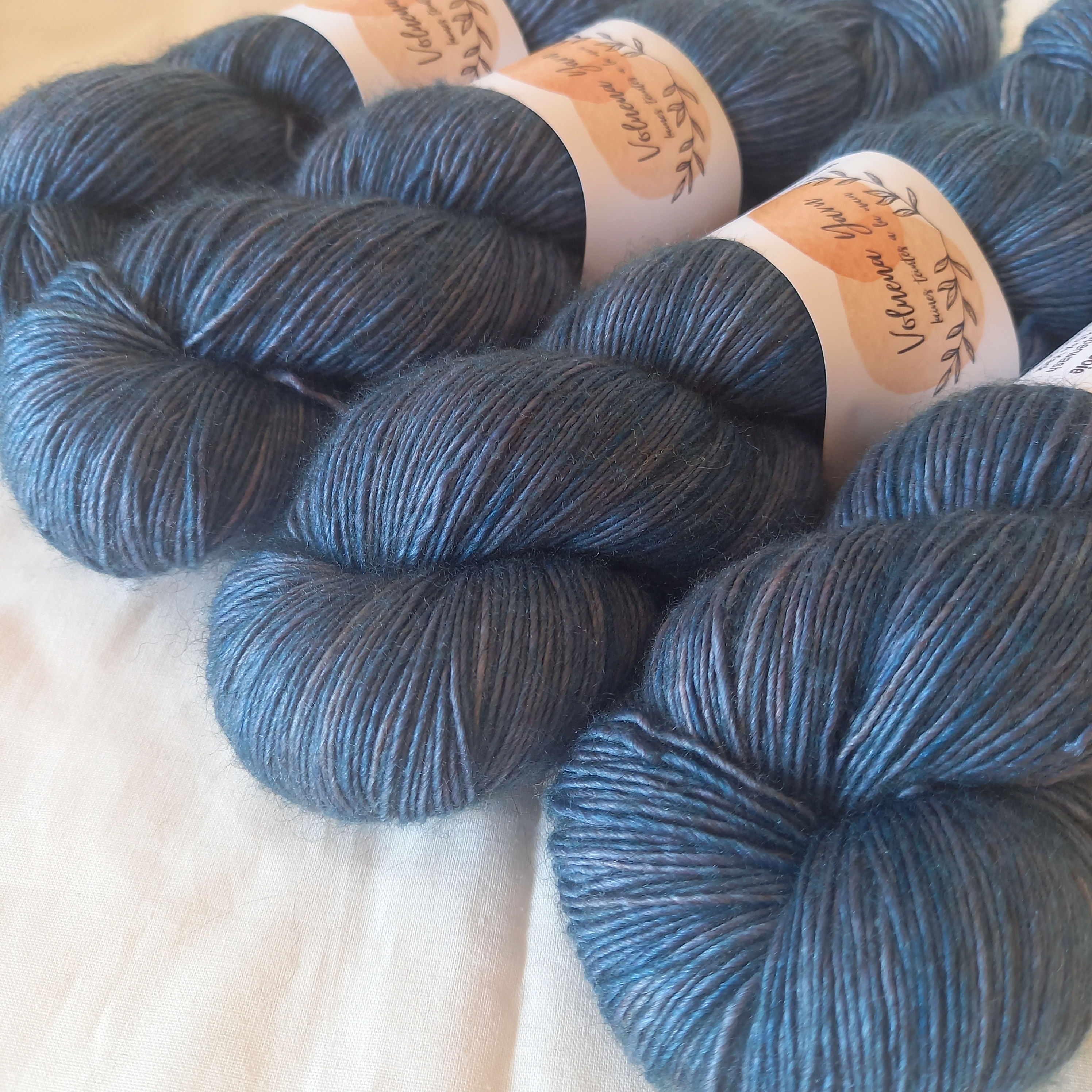 Bleuet - Mérinos, Yack et Soie - Light Fingering 120g