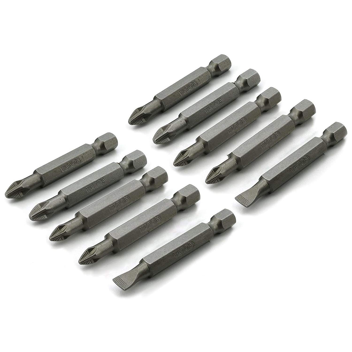 YATO SCREWDRIVER BIT SET 50MM 10PCS