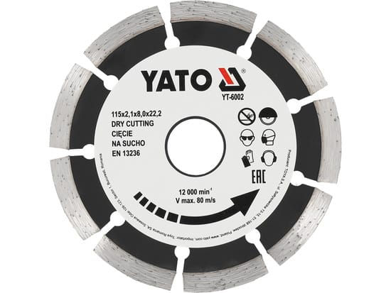 YATO DIAMOND BLADE SEGMENTED HS 115