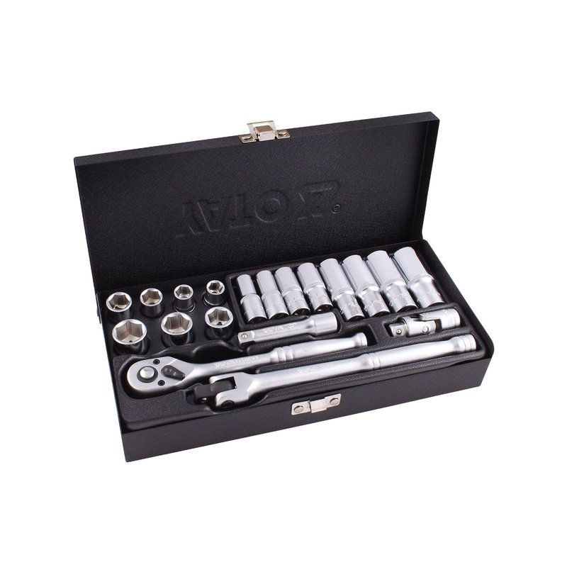 YATO SOCKET SET 19PC 3/8IN
