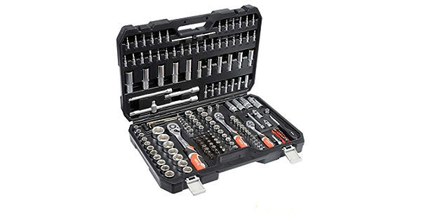 YATO SOCKET SET 1/4IN, 3/8IN & 1/2IN 173PCS