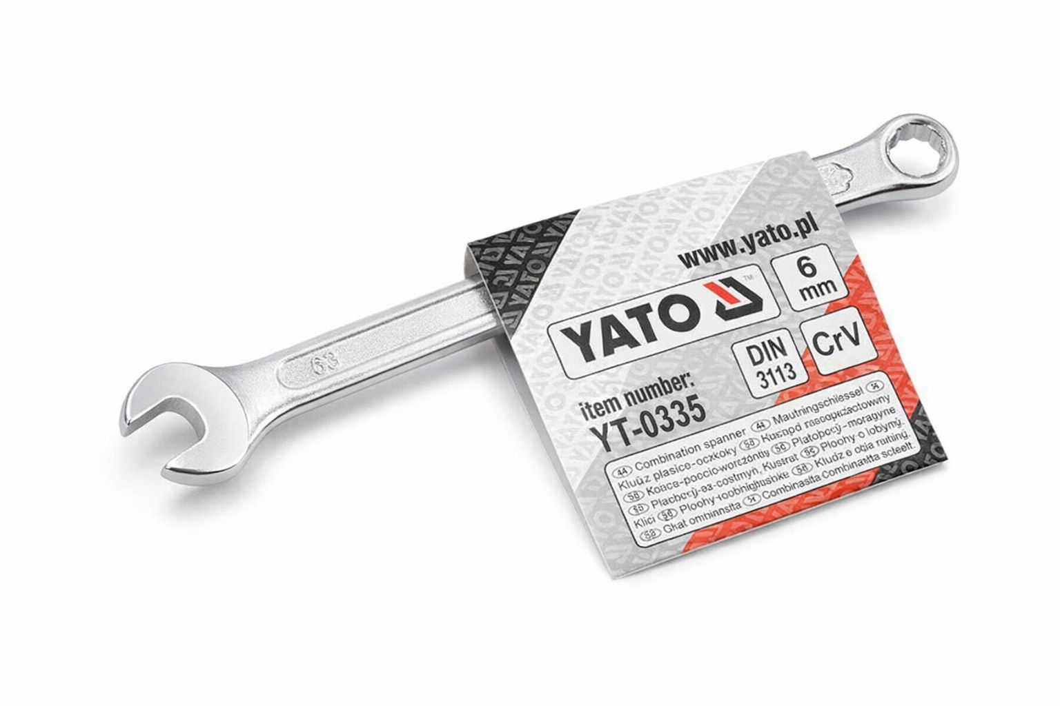 YATO COMBINATION SPANNER 6MM