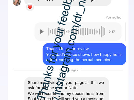 Feedback from a satisfied client