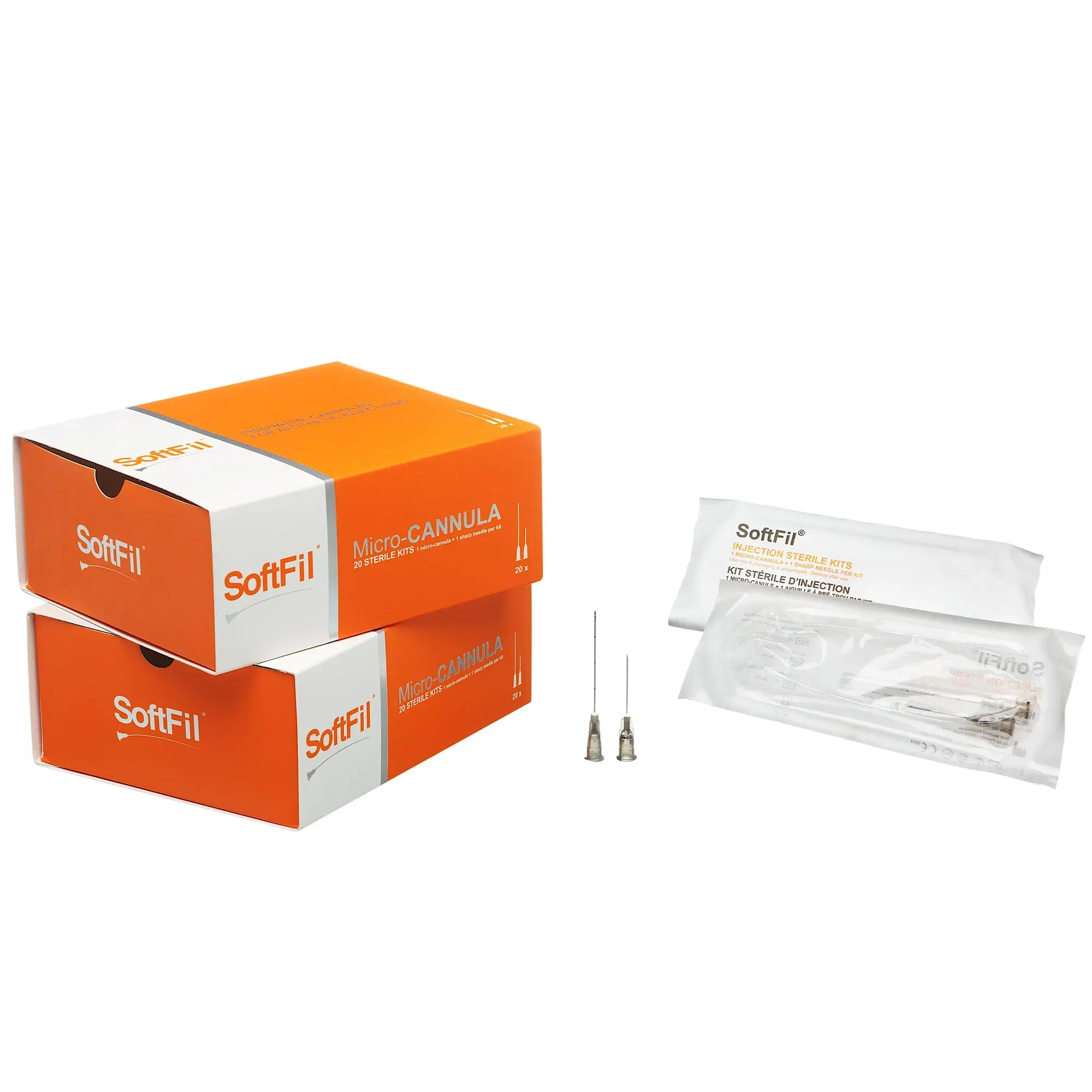 SoftFil® Precision Micro-Cannula 22G x 40mm