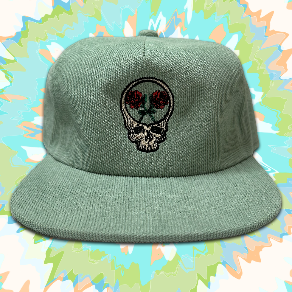 Thumbnail: GD60 5 panels Flat Bill Corduroy Cap