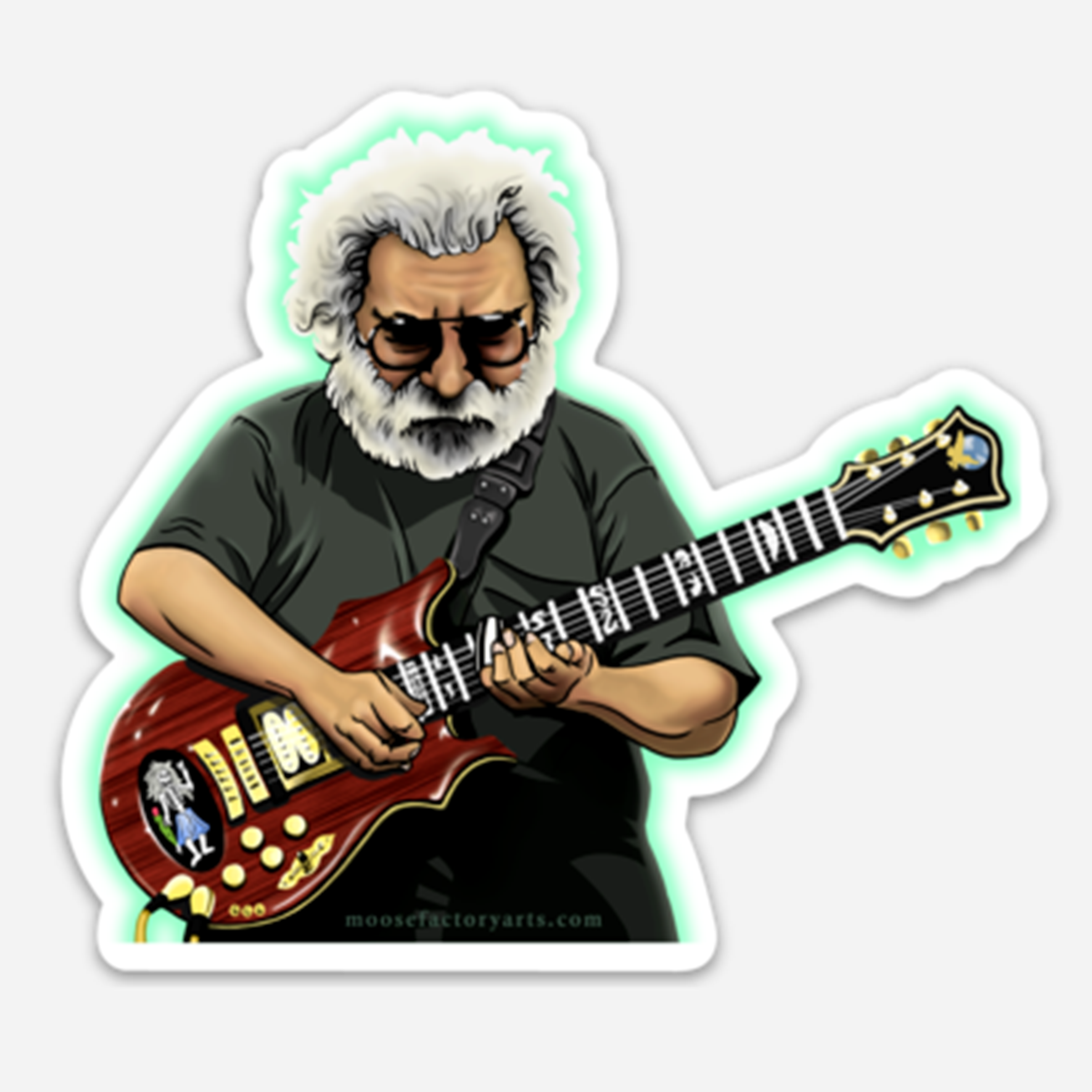 Jerry Garcia Sticker