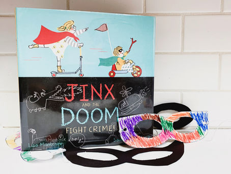 Jinx and the Doom Fight Crime and Printable Super Hero Masks