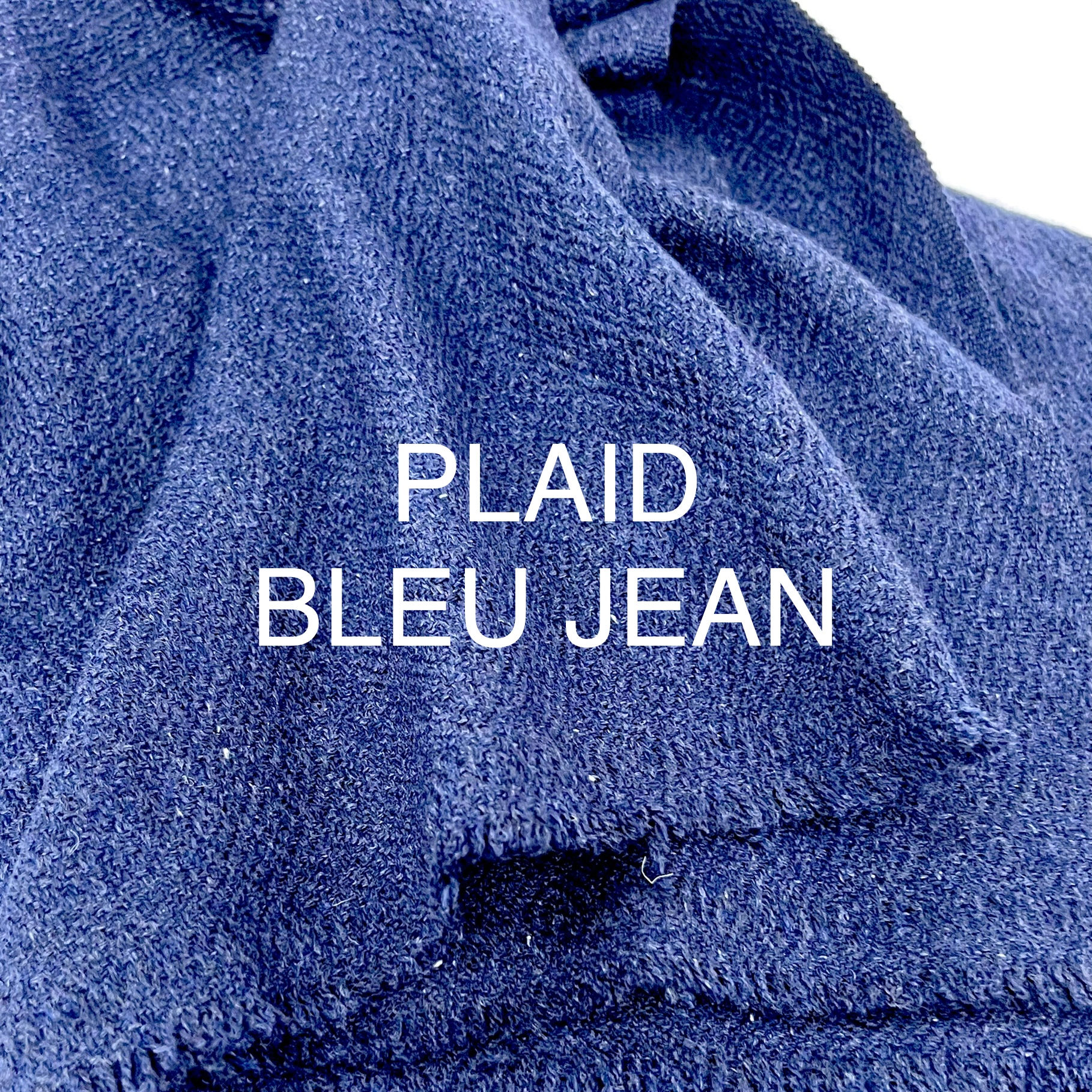 PLAID BLEU JEAN