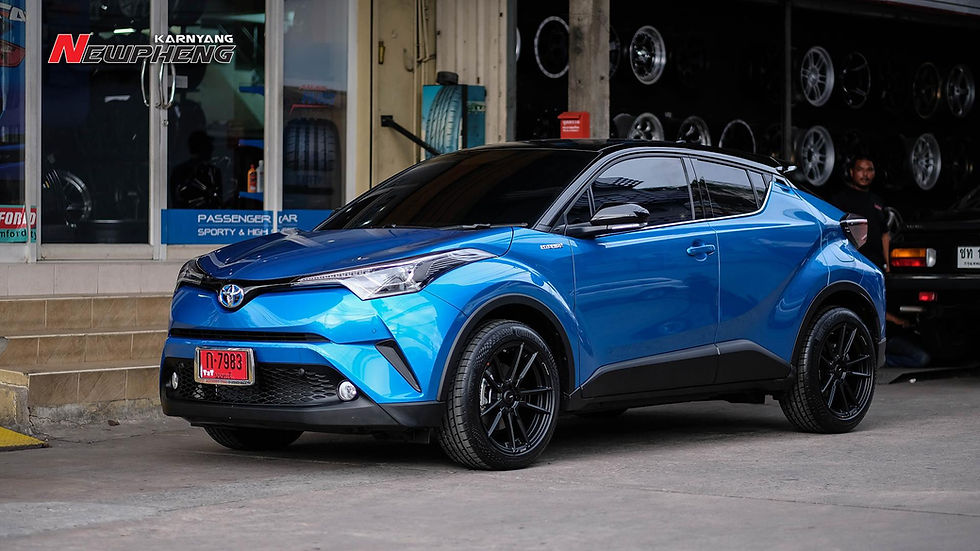 รถ TOYOTA CHR + ล้อแม็ก Enkei SC-47 ขอบ 18