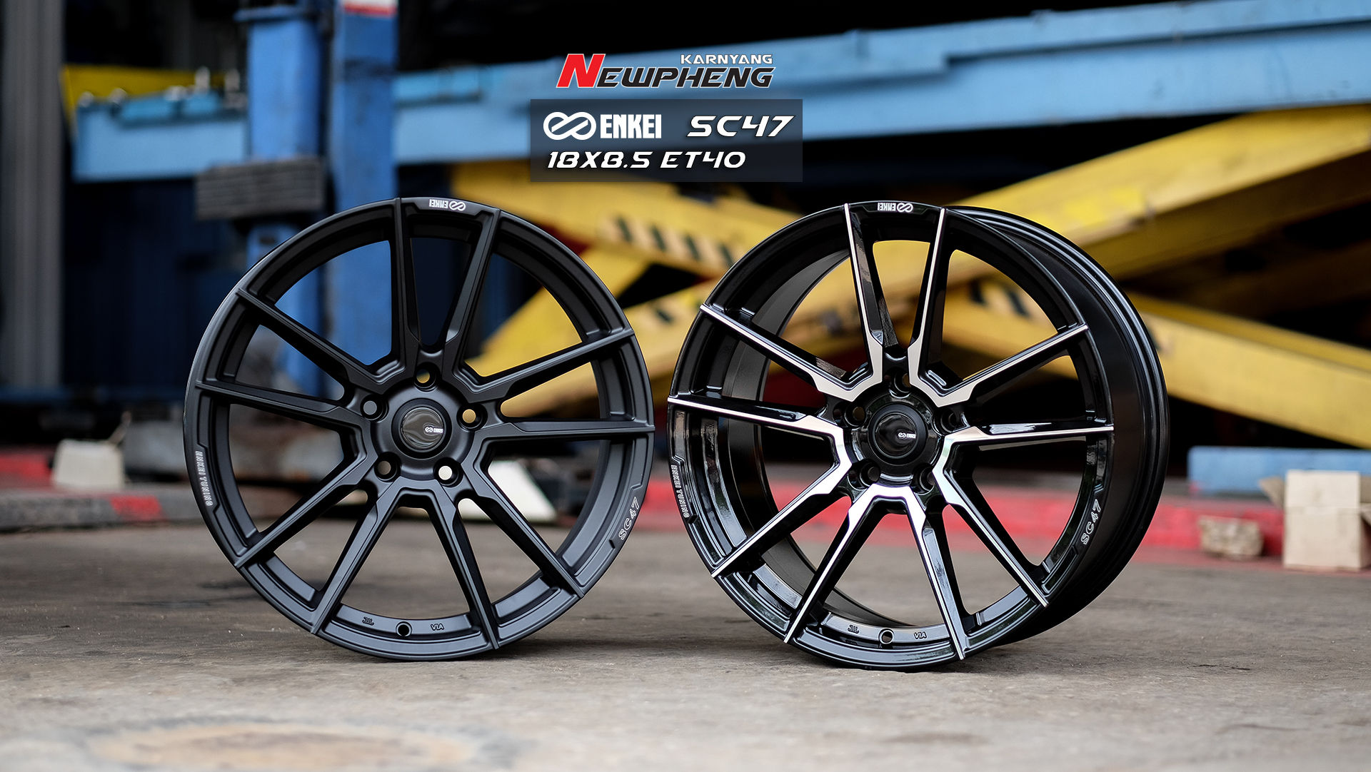 ล้อแม็ก Enkei SC-47 ขอบ 17 / 18 (แท้)