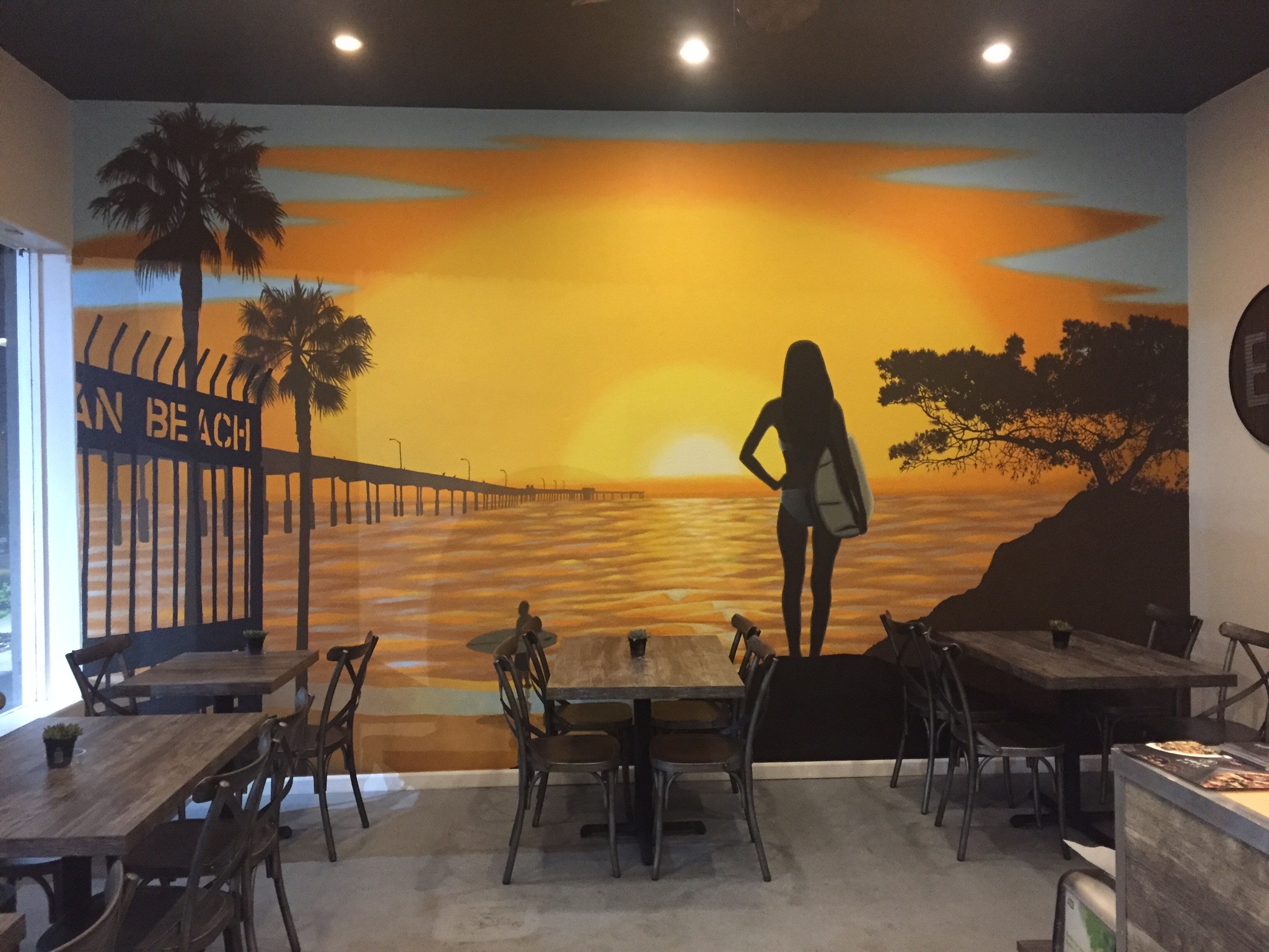 Mural - Pacific Poke Co. #2