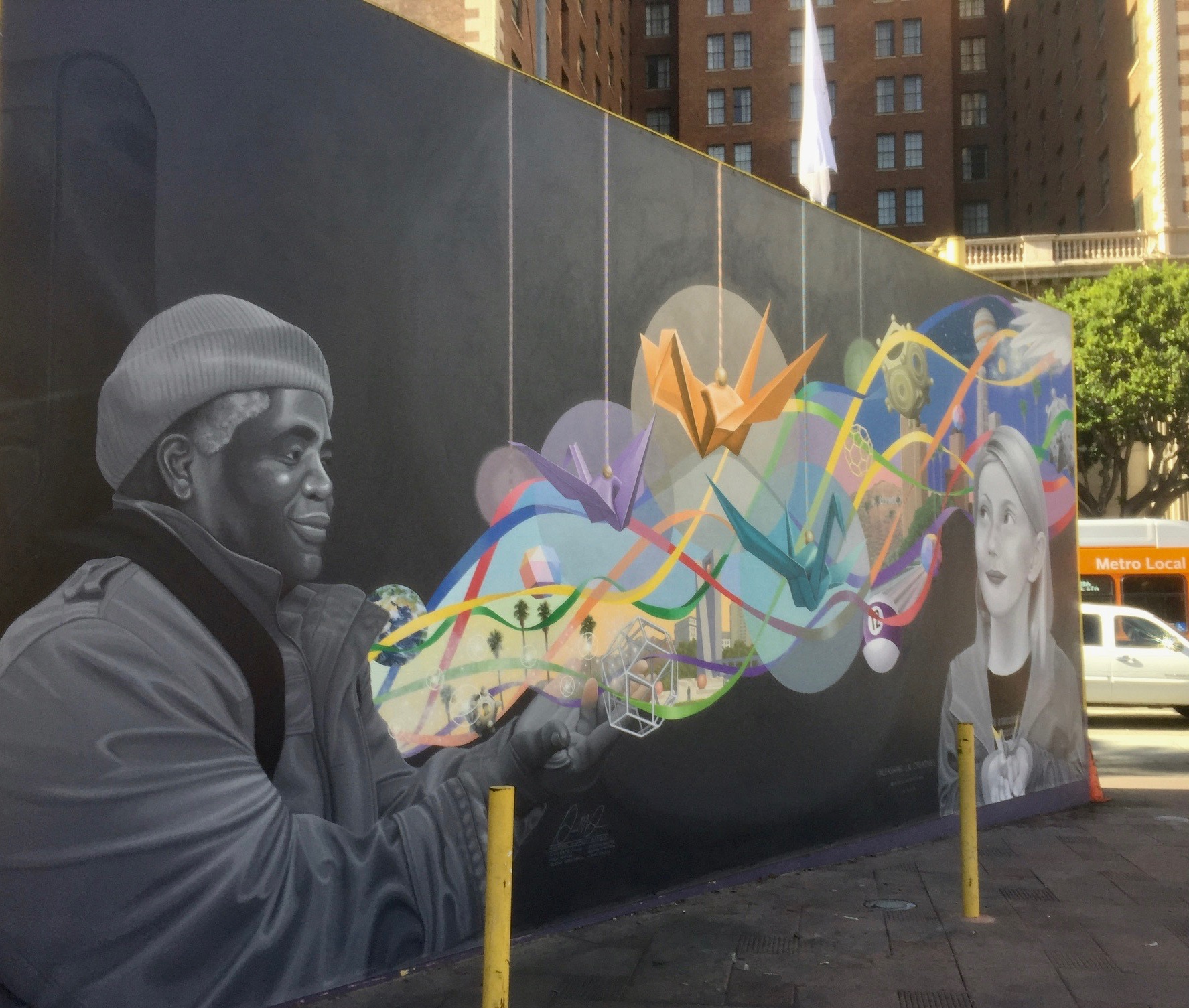 Pershing Square Mural (Left to Right)