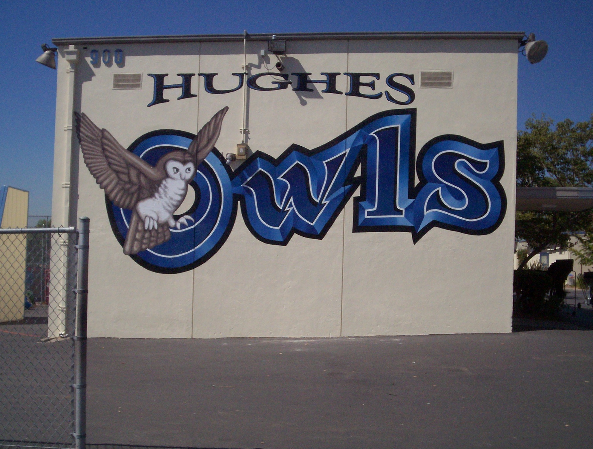 Mural - Hughes Middle School #1