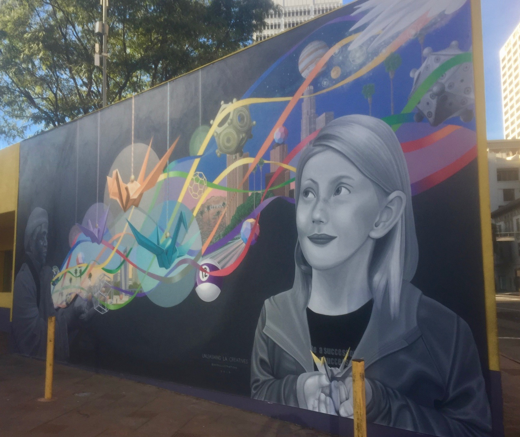 Pershing Square Mural (Right to Left)