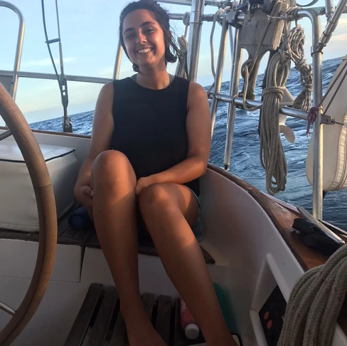 Velejadora Marina Bidoia