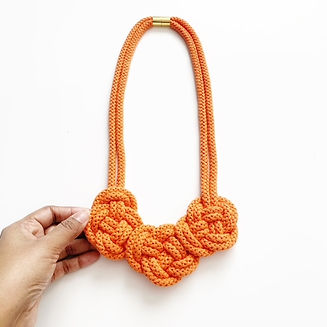 Coral Poppy Necklace by Handmade by Tinni.jpg