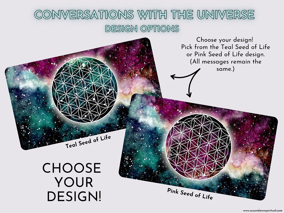 Thumbnail: Conversations with the Universe Message Deck