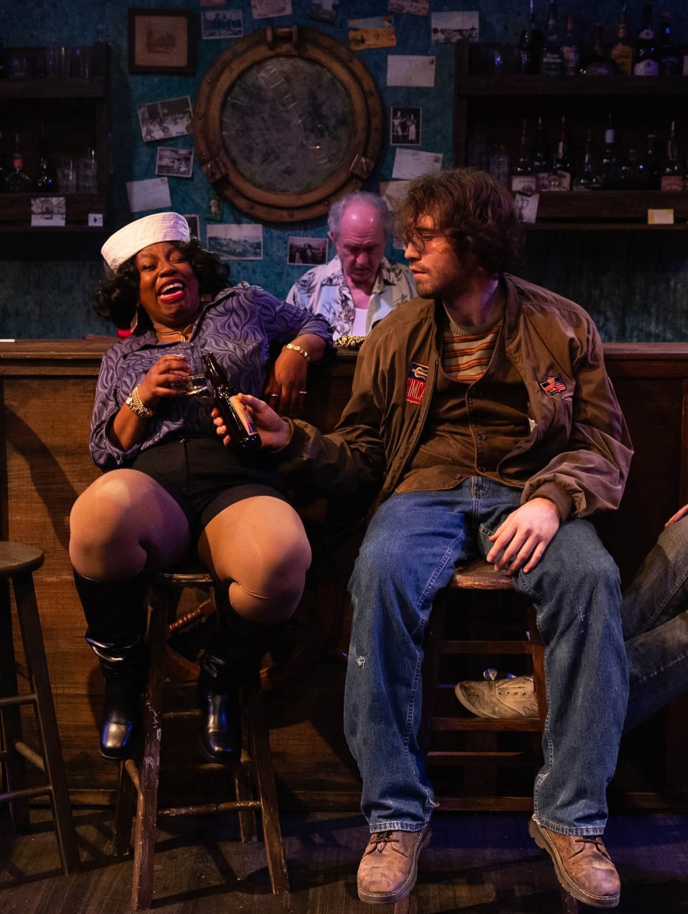 LaKesha Glover as Leona in Small Craft Warnings