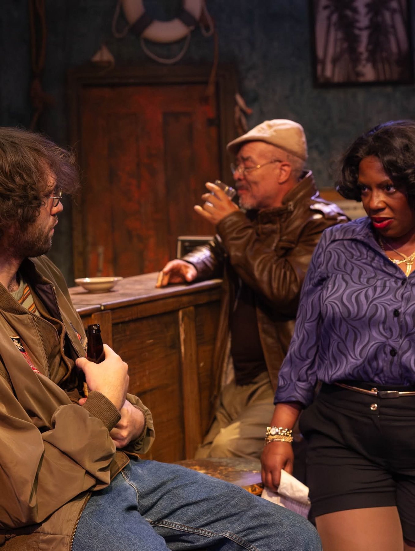 LaKesha Glover as Leona in Small Craft Warnings