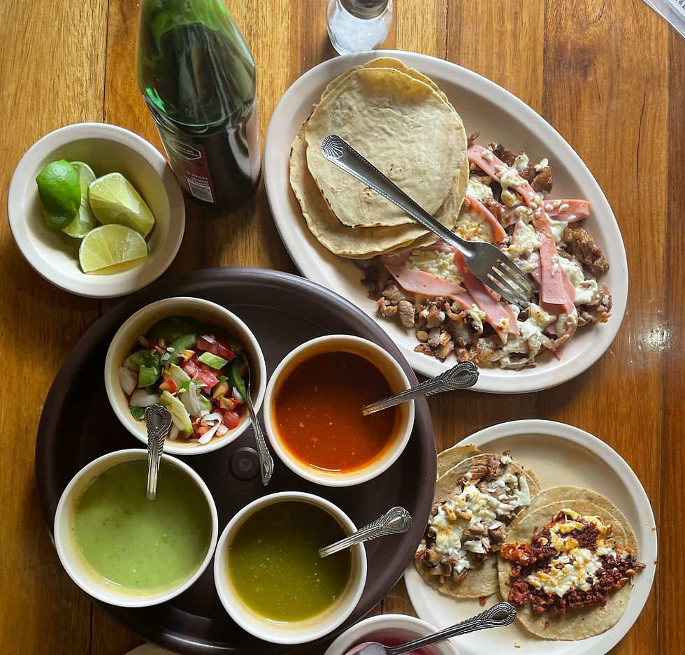 Alambre, assemble your own taco