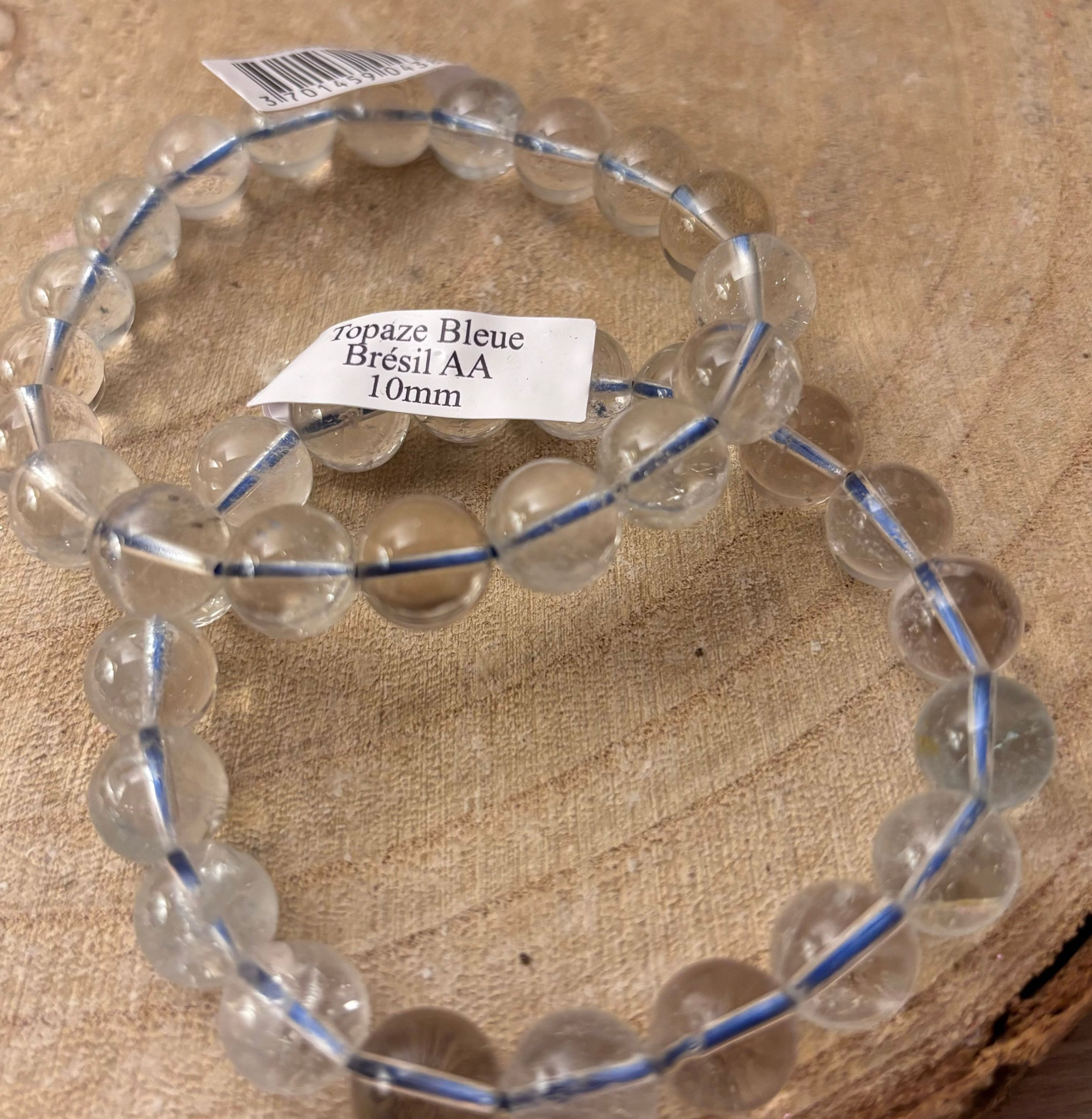 Topaze bleue du Brésil qualité AA