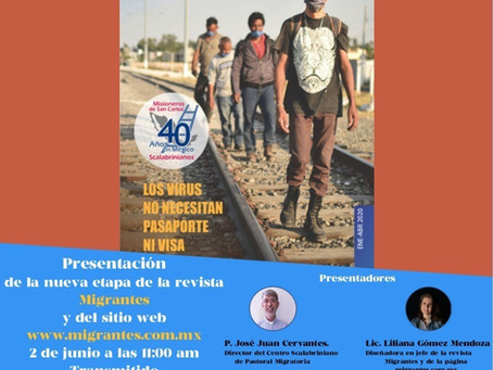 Webinar Centro Scalabriniano de pastoral Migratoria.