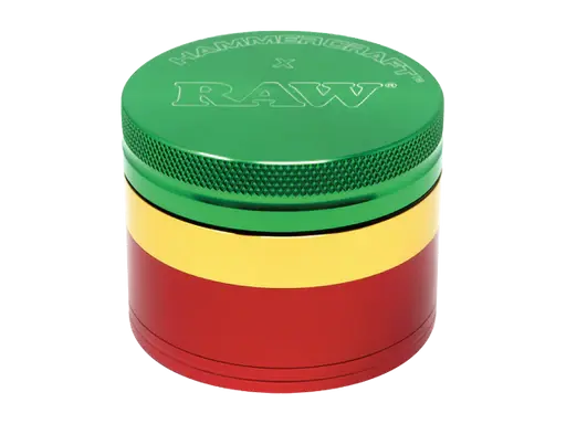 Raw X Hammercraft Grinder 2.5in, 4Pc.