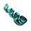 Thumbnail: Corkscrew Glass Pipe Assorted Colors