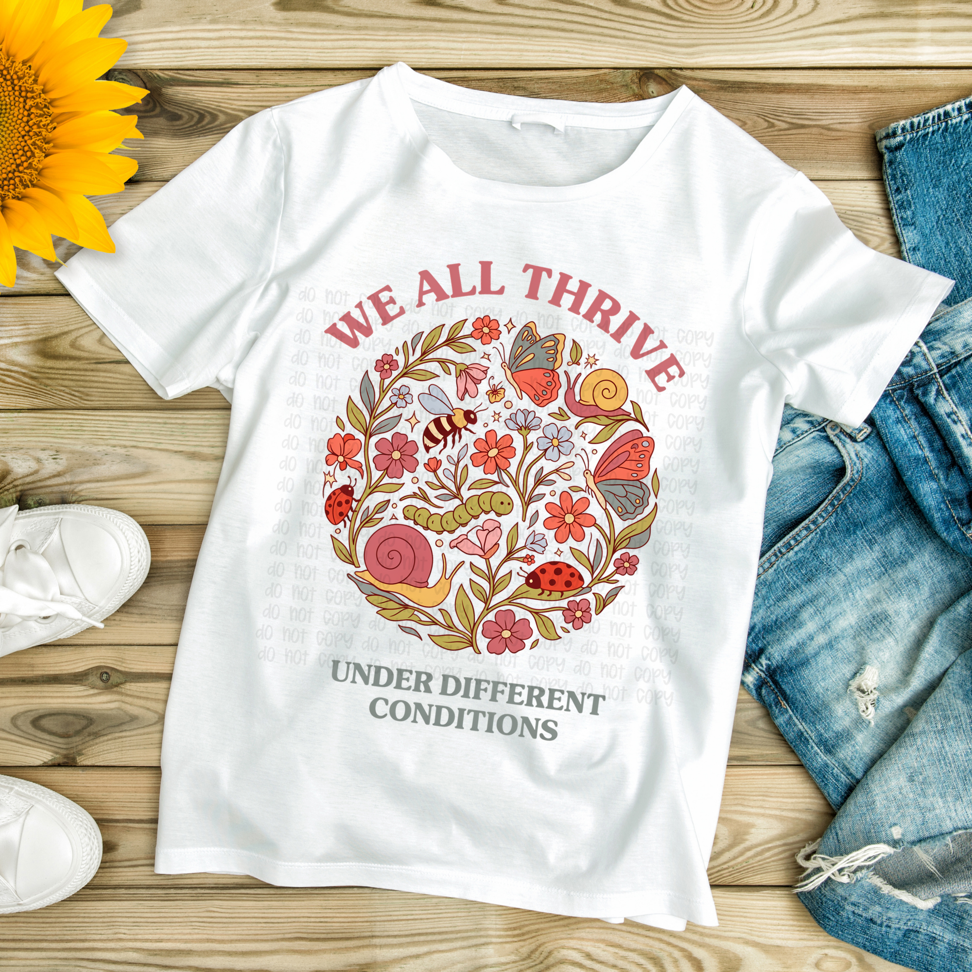 We All Thrive Unisex Adult T-Shirt