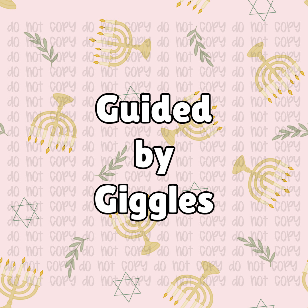 Chanukah with Soft Pink Background Seamless Pattern