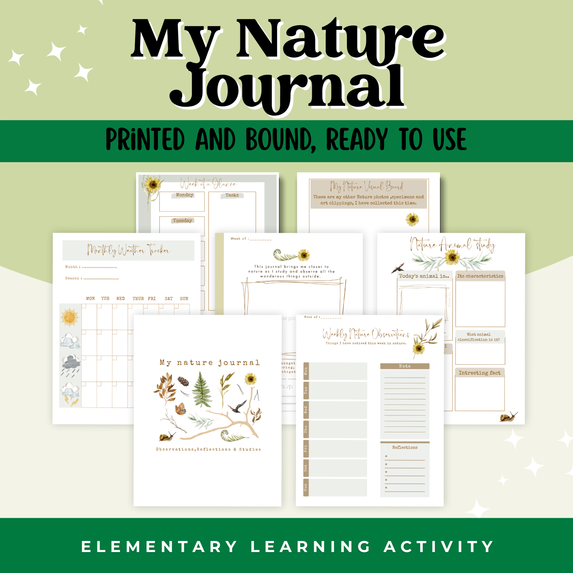 Kids Nature Journal