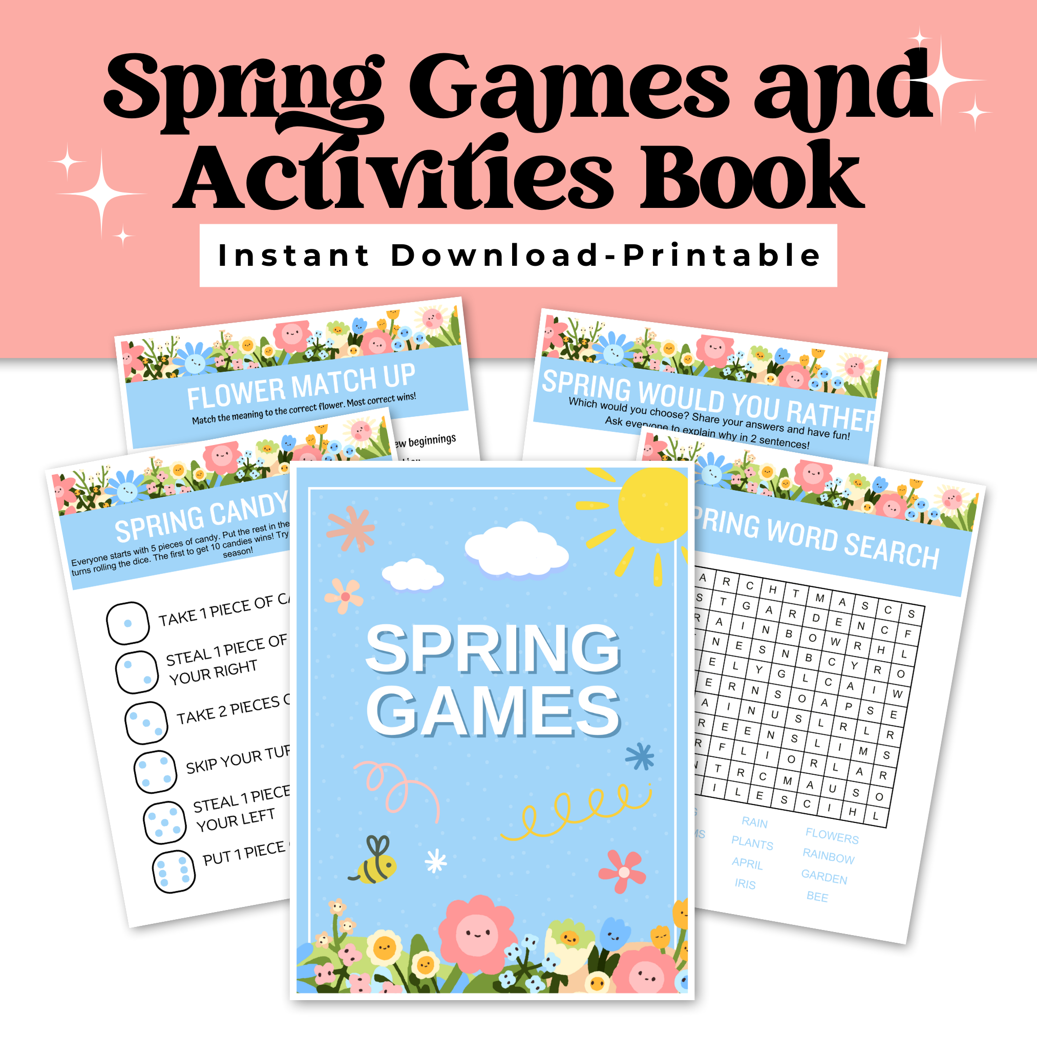 Spring Activity Pages