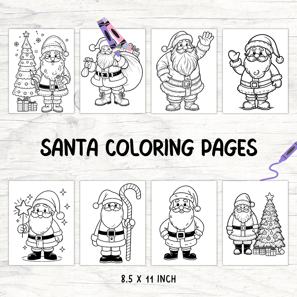 Thumbnail: Santa Claus Coloring Book
