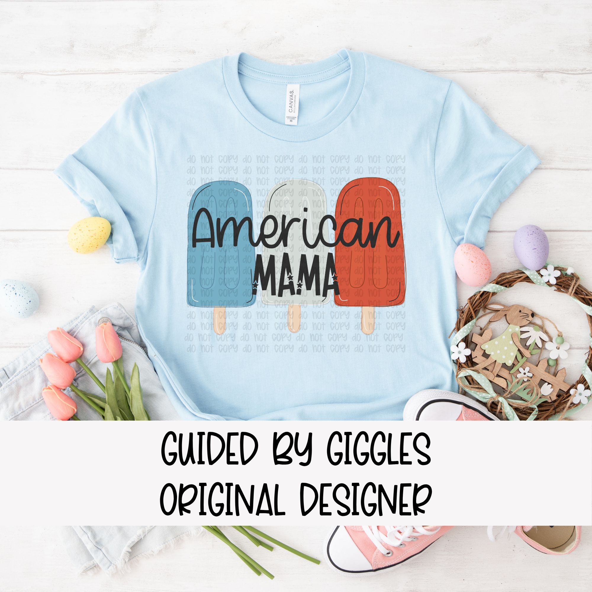 4th of July American Mama Shirt