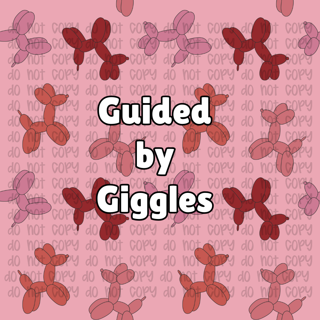 Balloon Animals Pink and Red Seamless Pattern