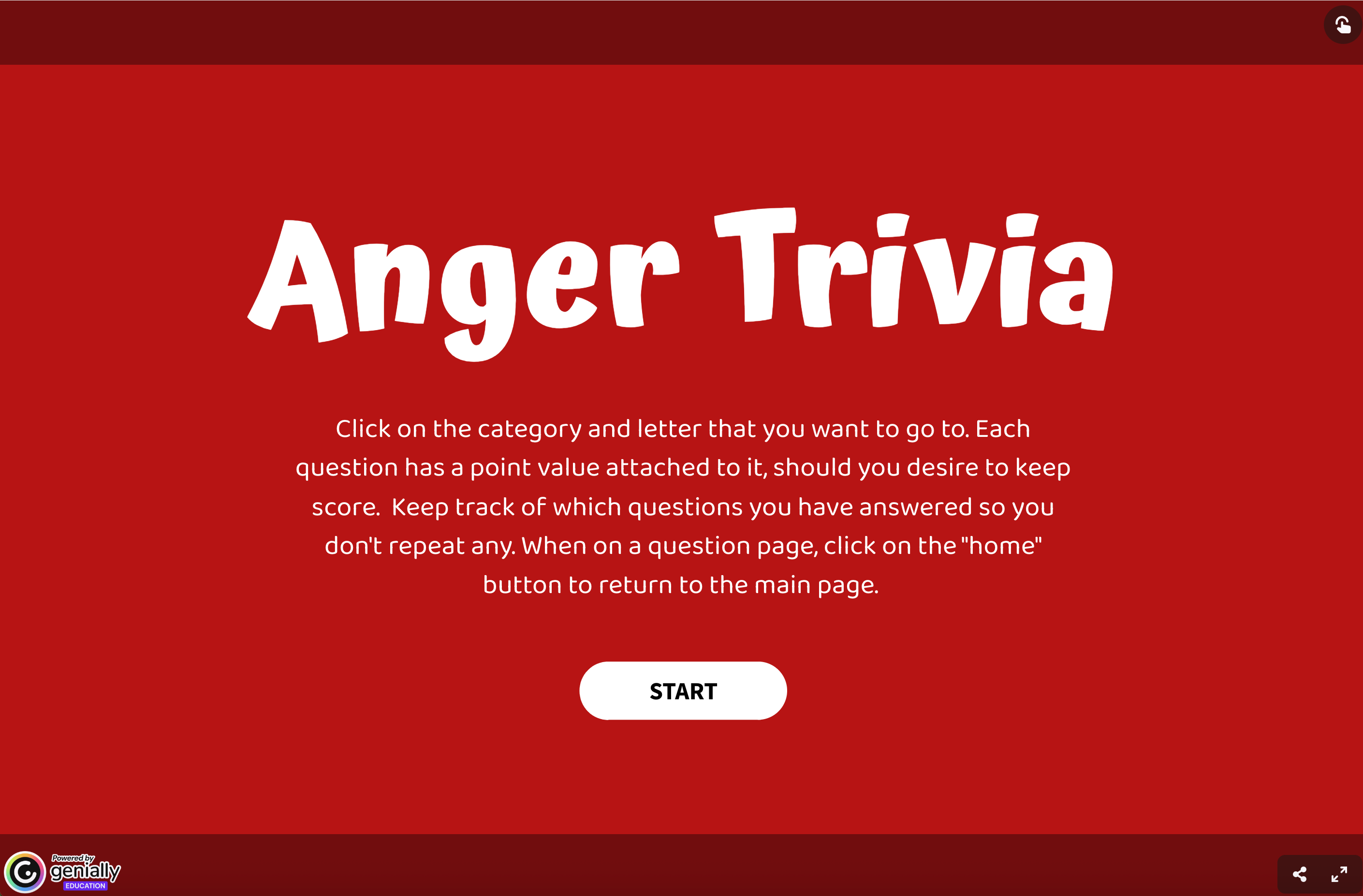 Anger Trivia