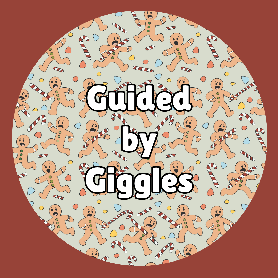 Winter Gingerbread Fight Seamless Pattern