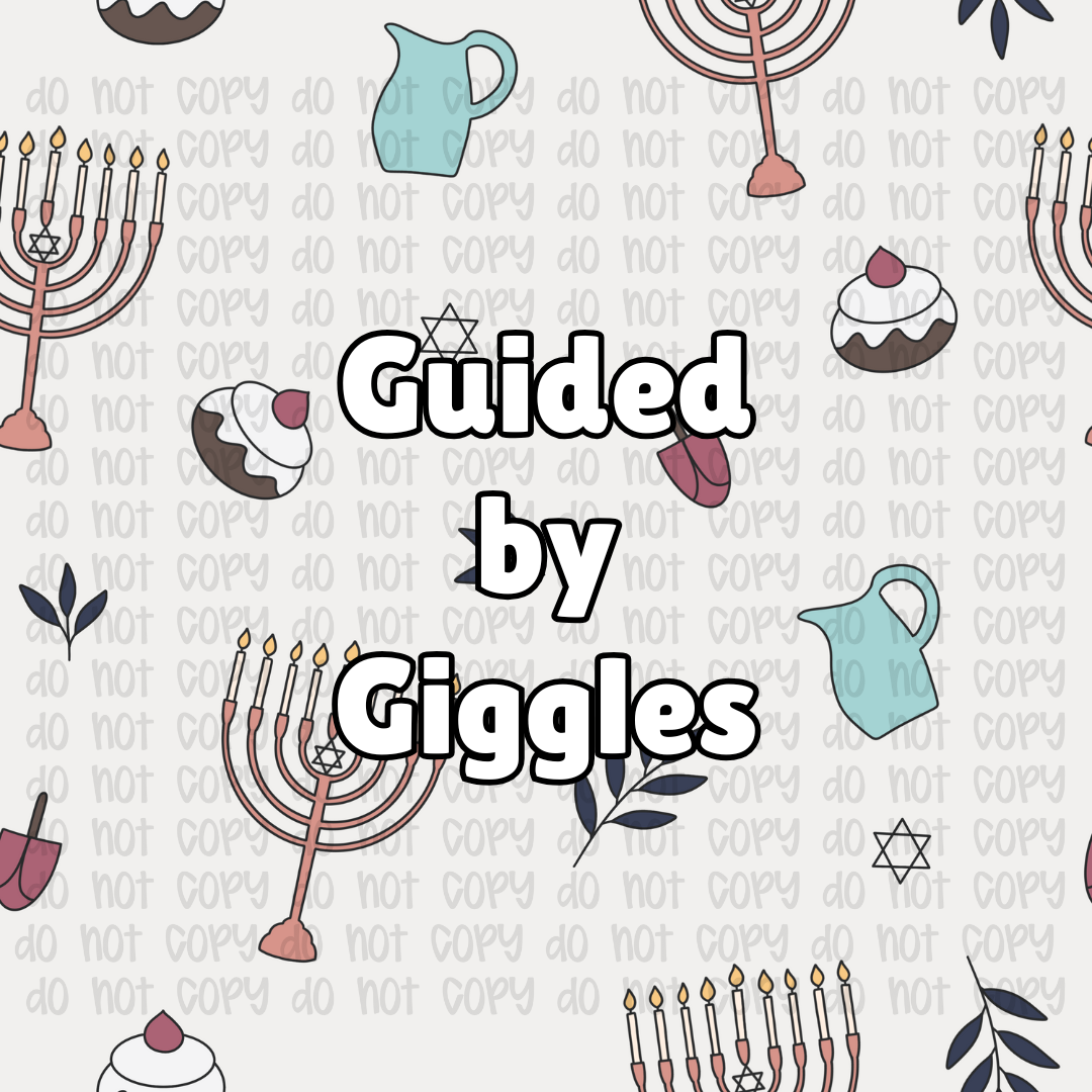 Chanukah with Soft Grey Background Seamless Pattern