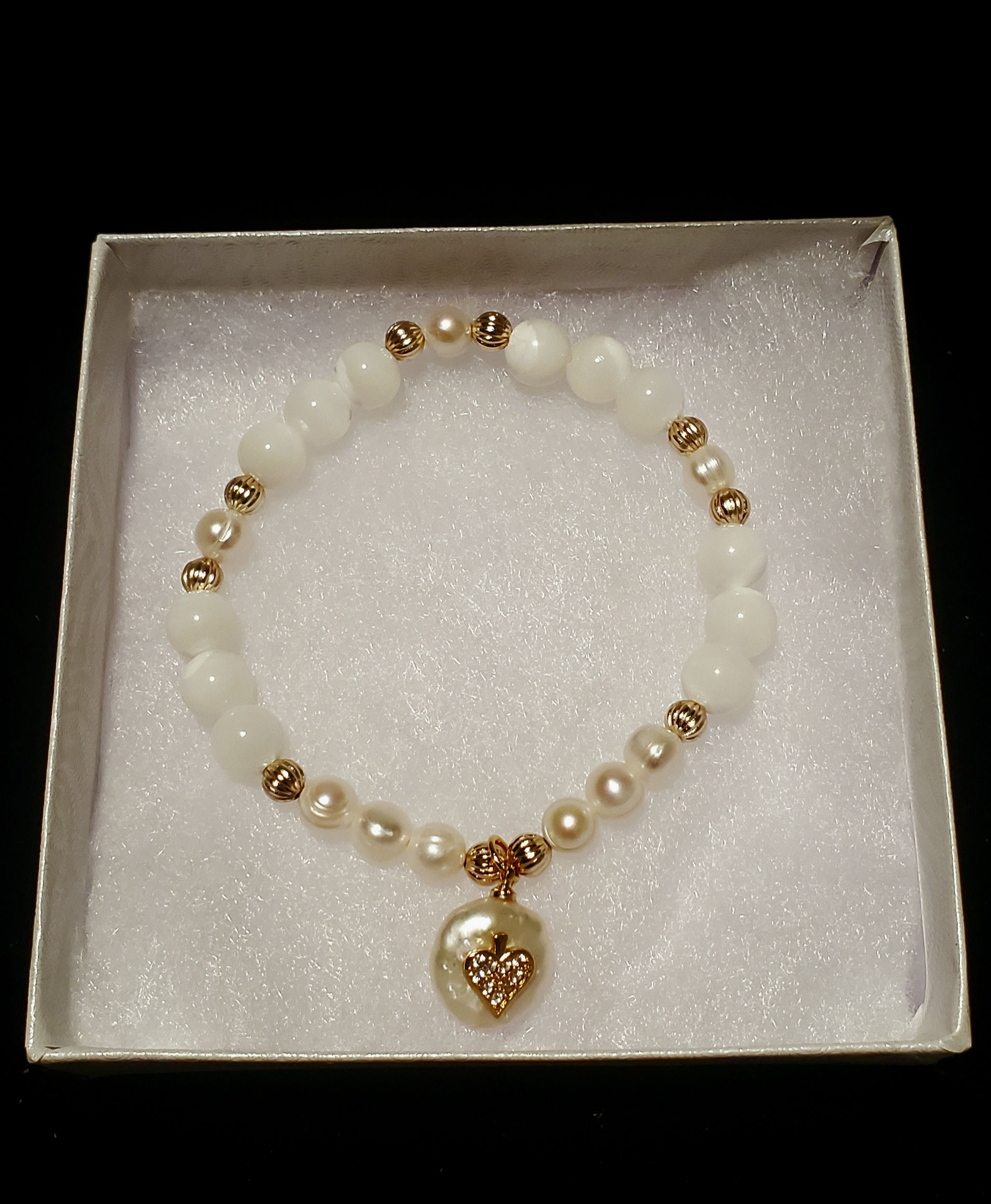 Divine Feminine Fresh Water Pearl/Mother of Pearl